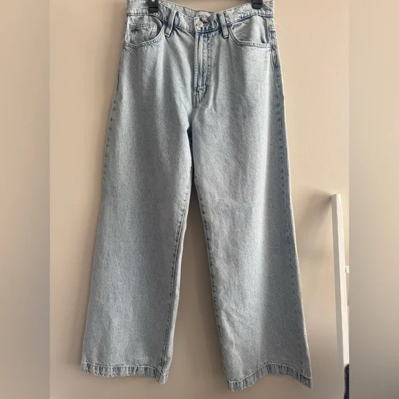 Hudson Jeans Jolene Wide Leg High-Rise Jeans - Picture 2 of 7